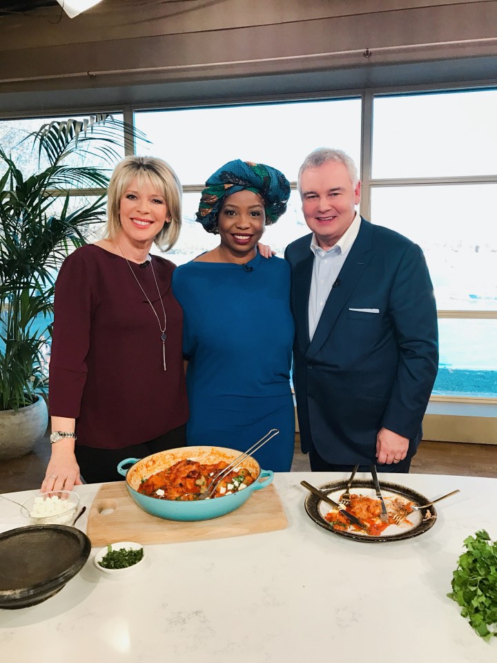 FAFA GILBERT ON ITV, THIS MORNING