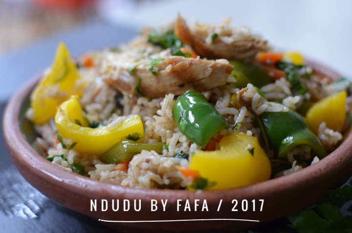 GHANAIAN COCONUT & GUINEA FOWL FRIED&nbsp;RICE