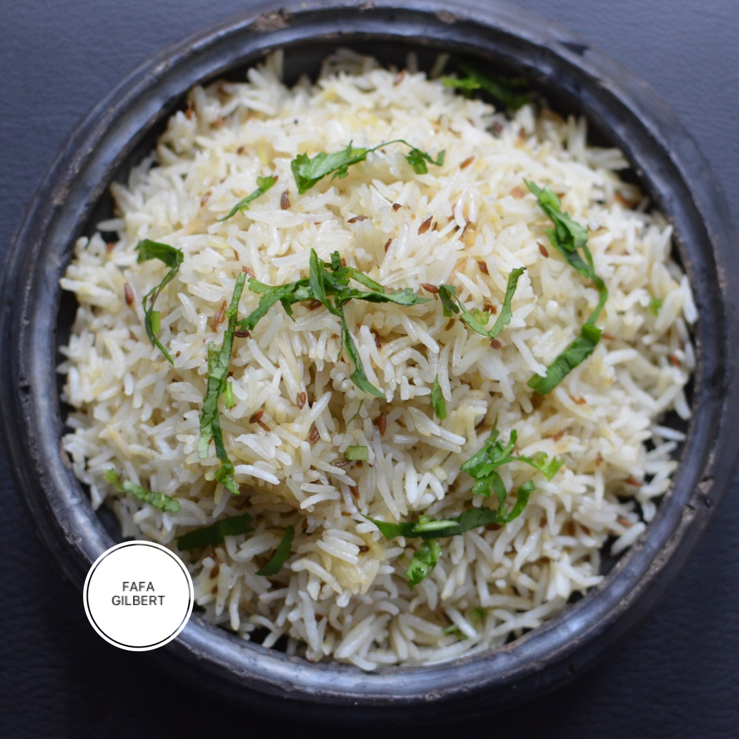 BUTTERED CUMIN RICE RECIPE – FAFA GILBERT