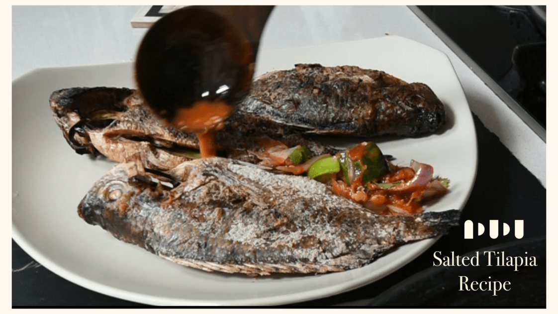 Salted Tilapia Fish recipe 