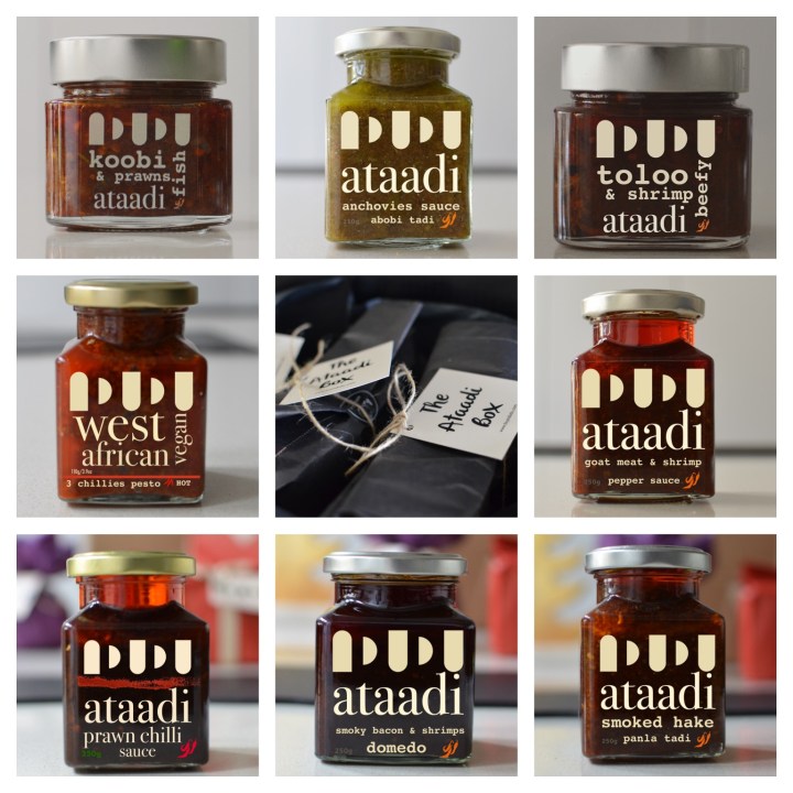 The Ataadi range of Meaty & Seafood Chilli Sauces (A West African Food&nbsp;Brand)