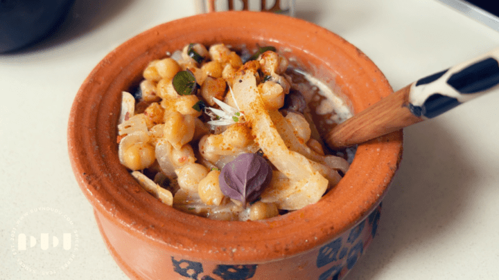 Spring Feta & Chickpeas Soup using Buy Ndudu’s Rose Harissa Spice&nbsp;blend